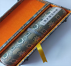 杨陵书画装裱案例